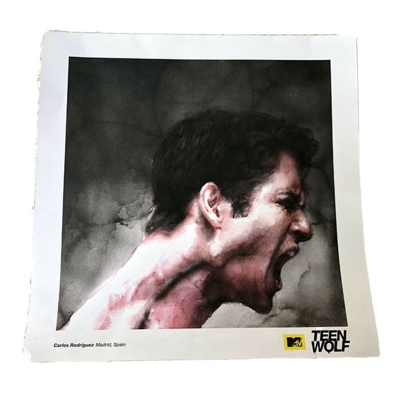Teen Wolf SDCC Scott McCall artwork print poster - Picture 1 of 4